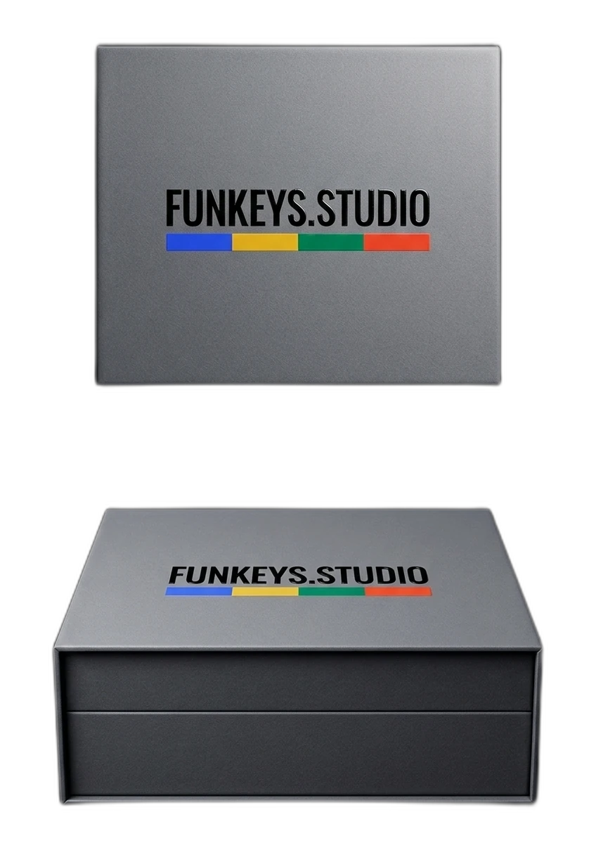 Zapakowane pudełko funkeys z figurką