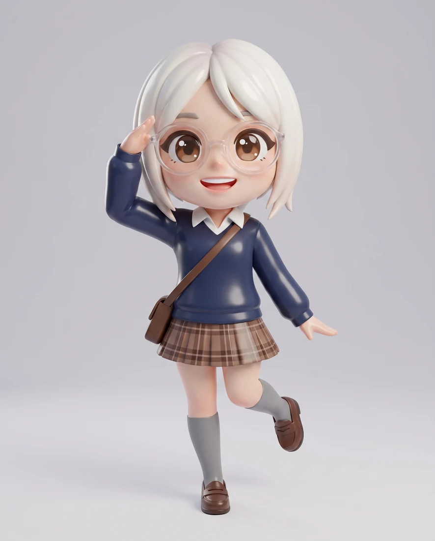 Figurka w stylu Chibi