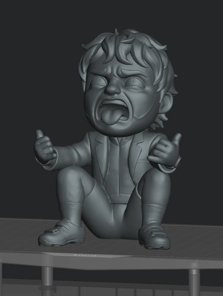 Cyfrowy model 3D w programie do rzeźbienia