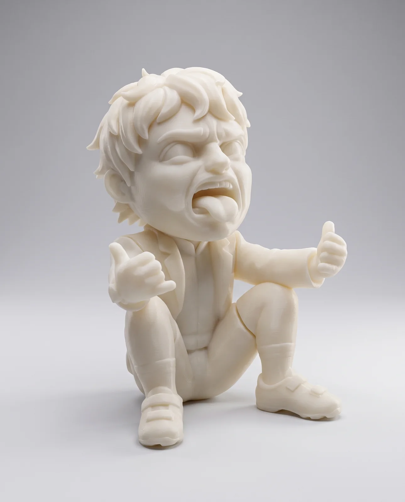 Zagruntowana figurka gotowa do malowania